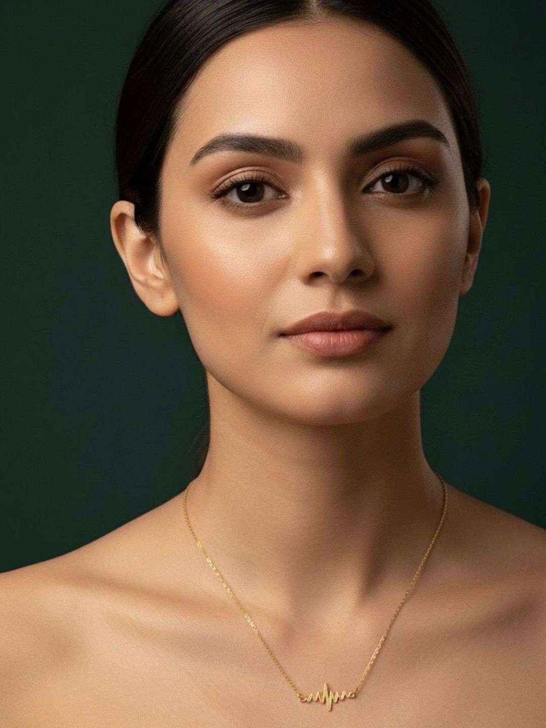 DURATI Gold-Plated Antique Necklace