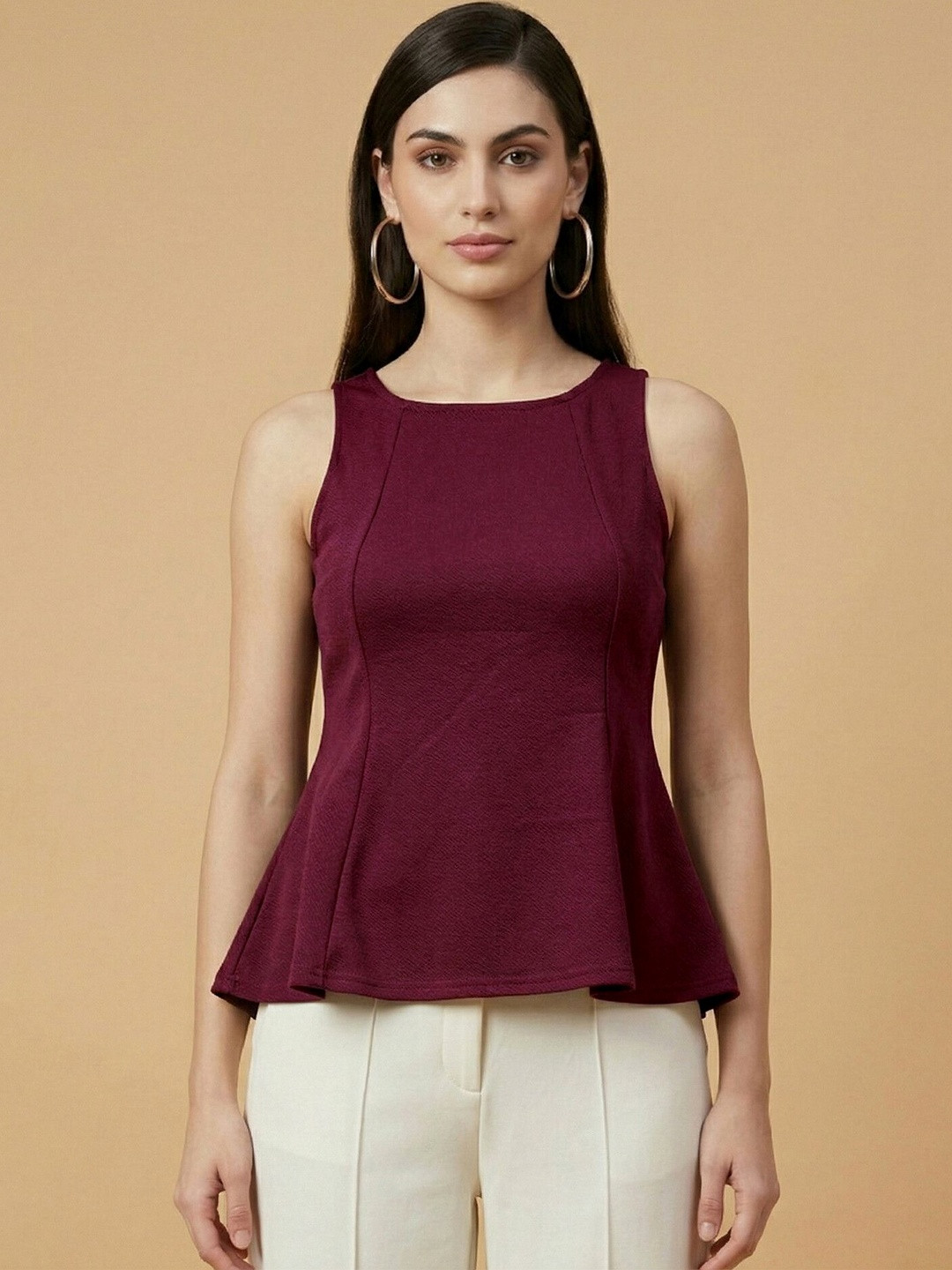 Chemistry Peplum Top