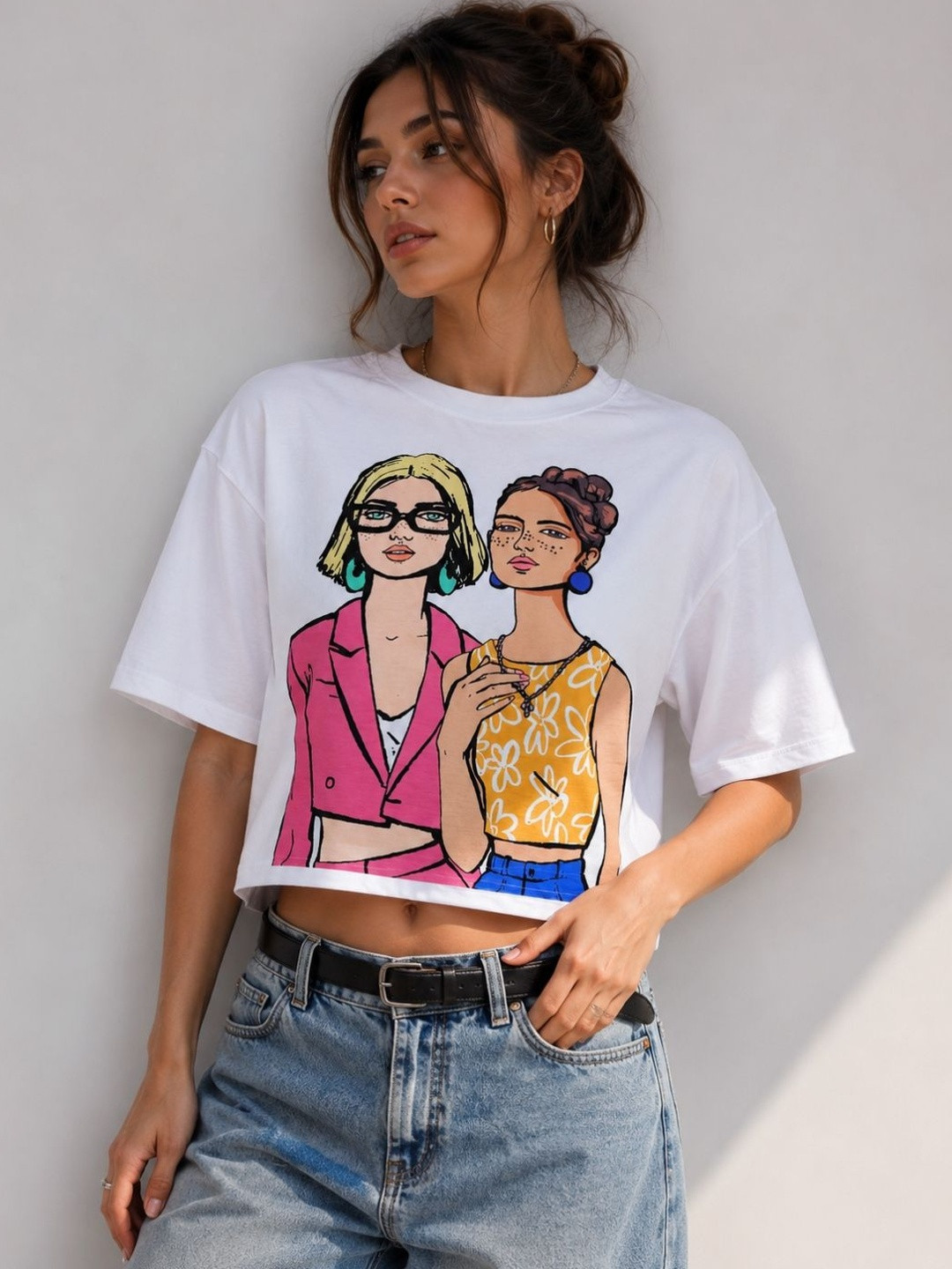 clobug Women Printed T-shirt