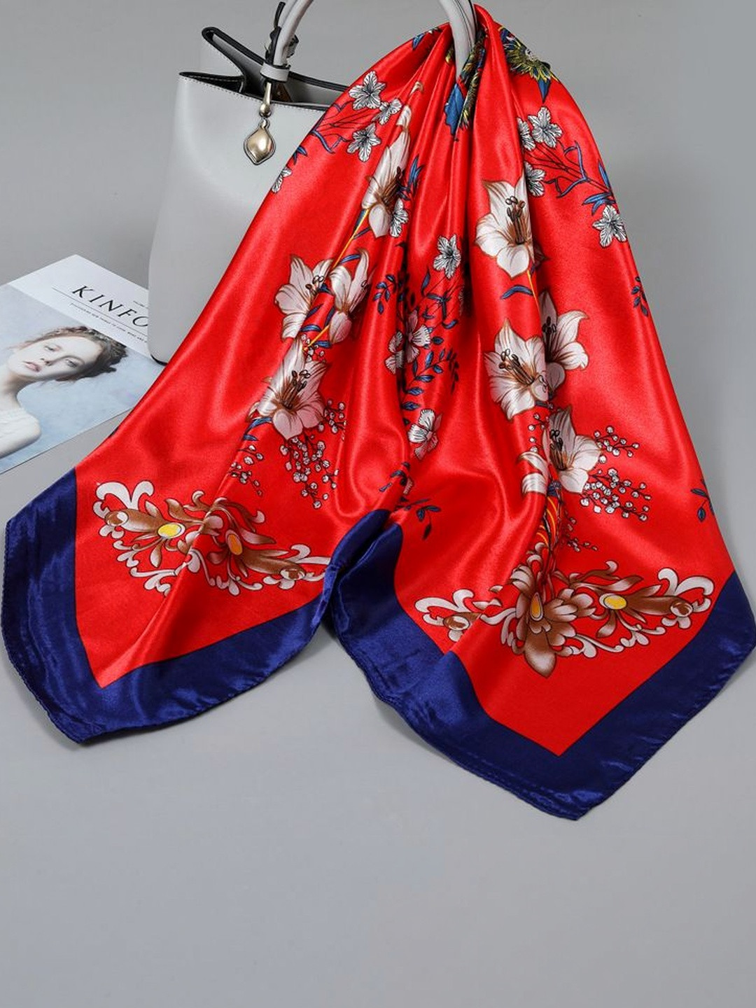 QUECY Women Printed Scarf