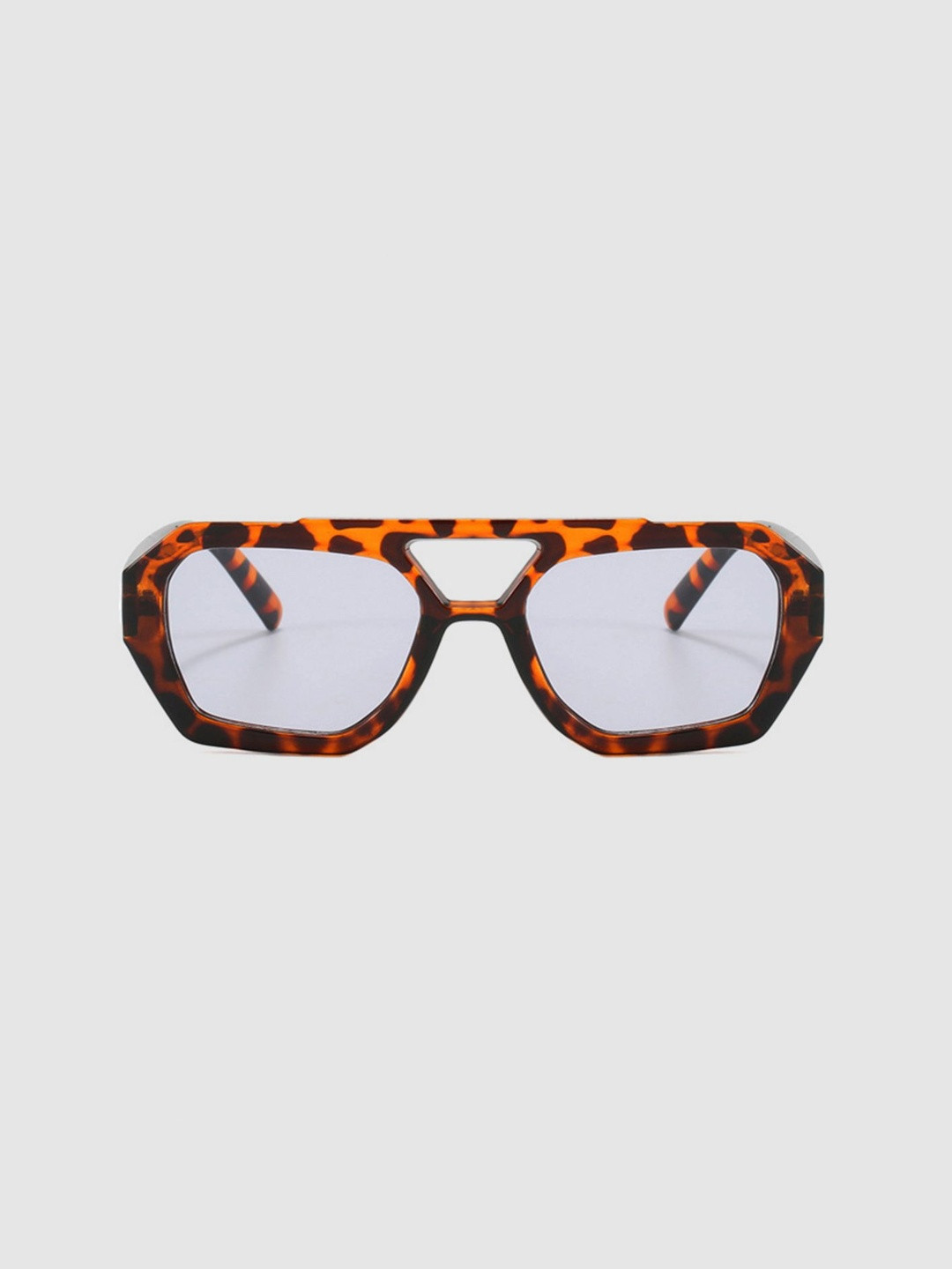 LULU & SKY Women Grey Lens & Brown Other Sunglasses with