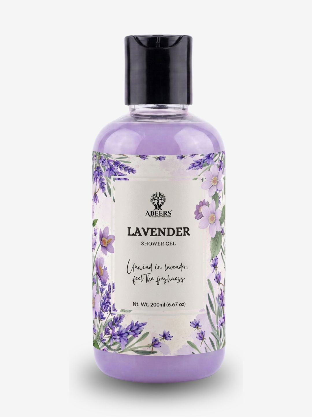 abeers Lavender Body Wash - 200 ml