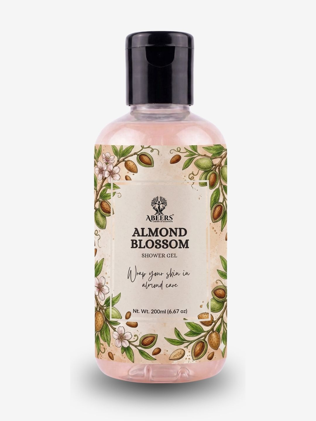 abeers Almond Hydrating Body Wash - 200 ml