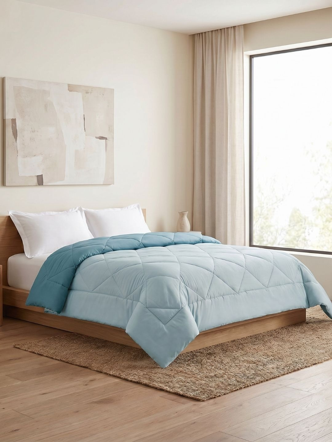 RIVERMOOR Blue AC Room 120 GSM Comforter