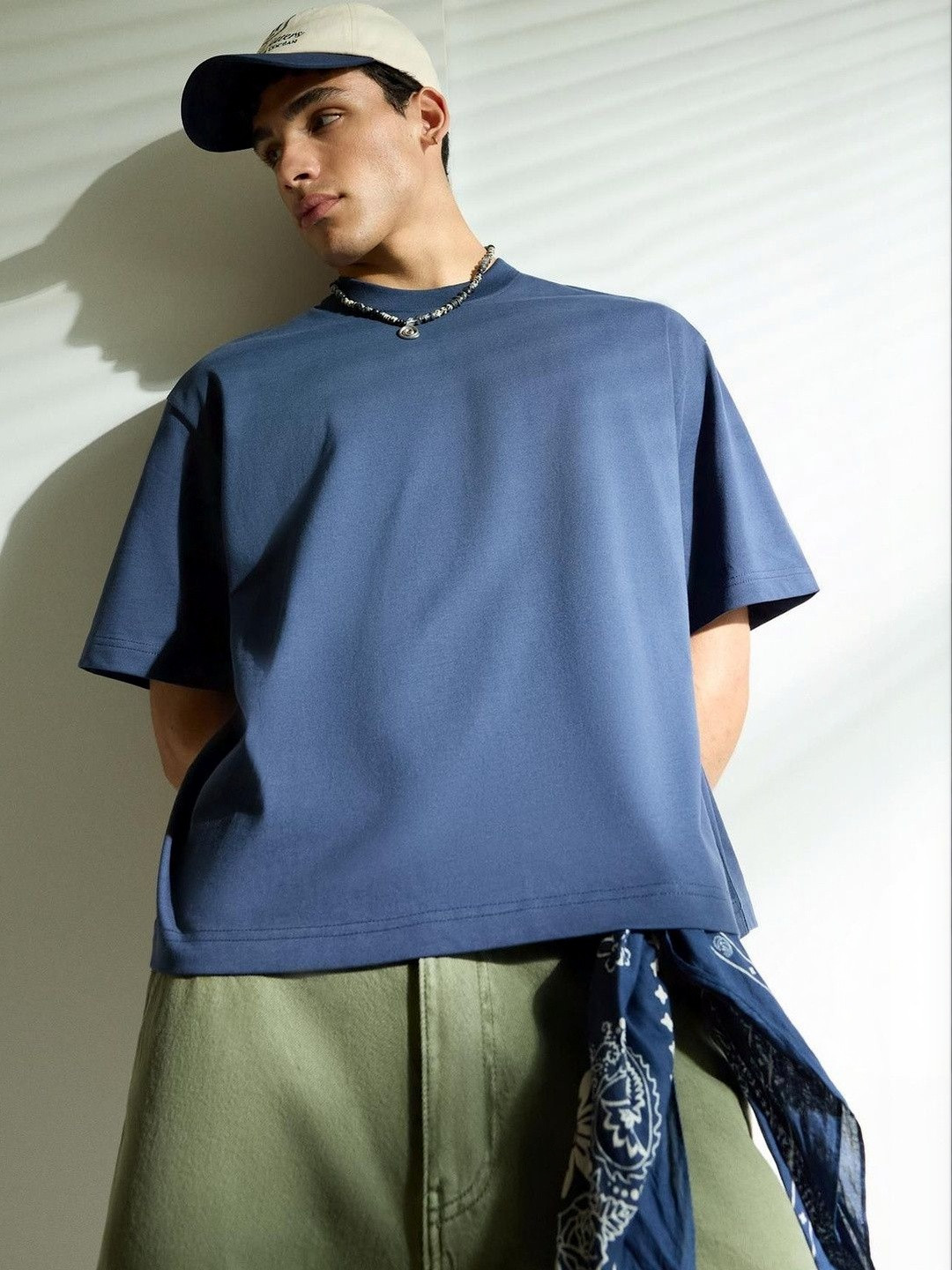 Bershka Heavy Boxy Pure Cotton T-shirt