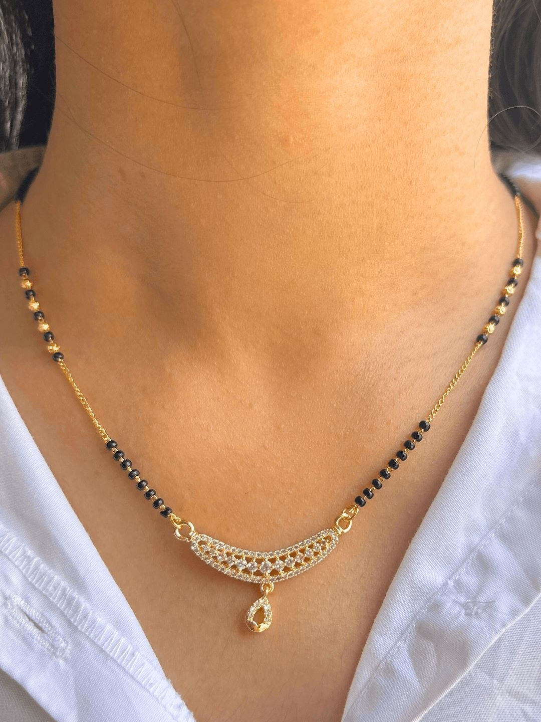 Zeraki Jewels Gold-Plated Mangalsutra