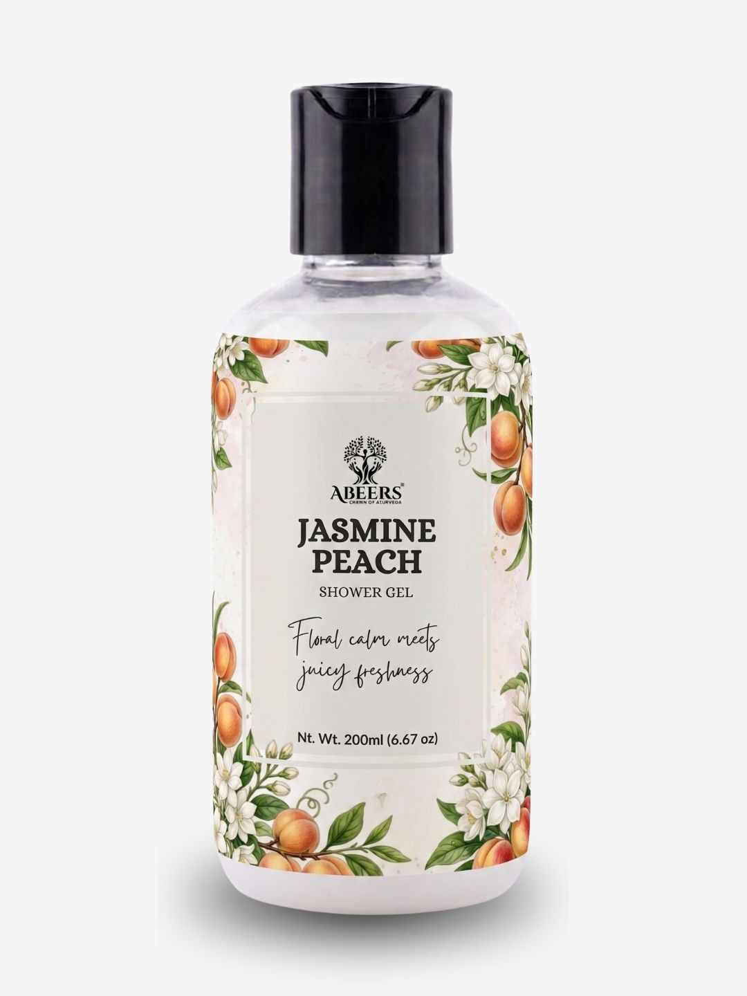 abeers Jasmine Peach Body Wash - 200 ml