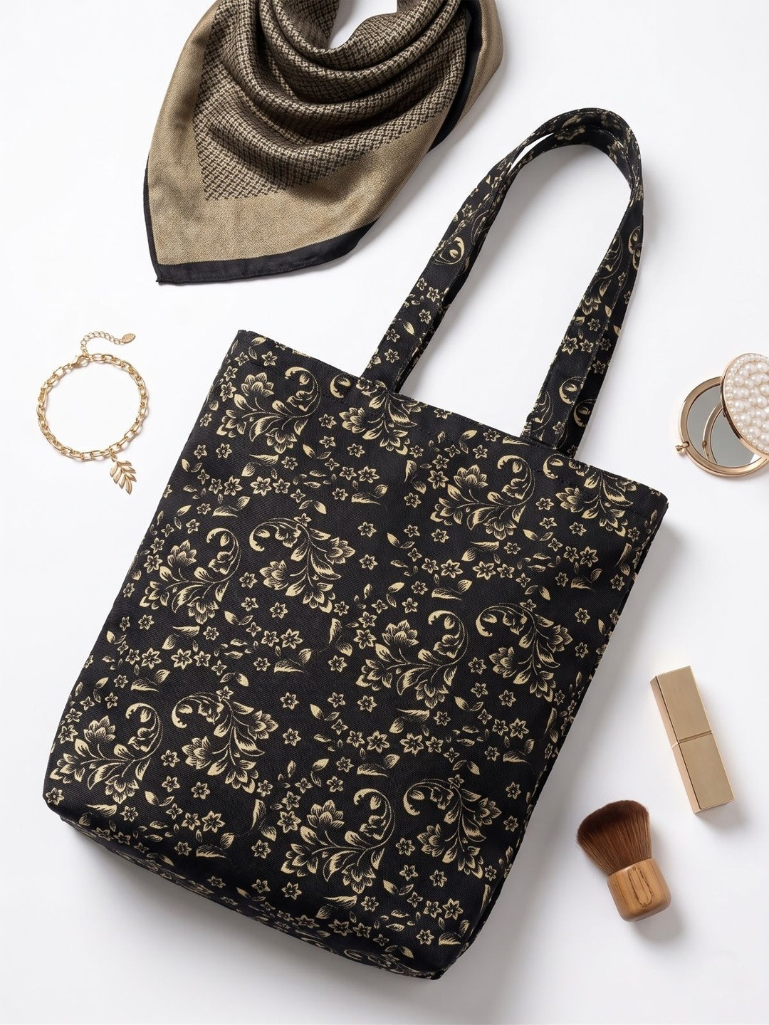 BANDICOOT Floral Printed Tote Bag