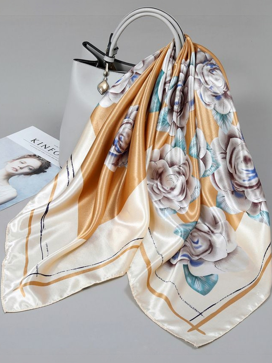 QUECY Women Printed Scarf