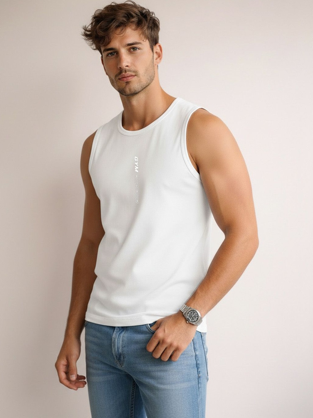SLOWLORIS Men Typography Printed T-shirt