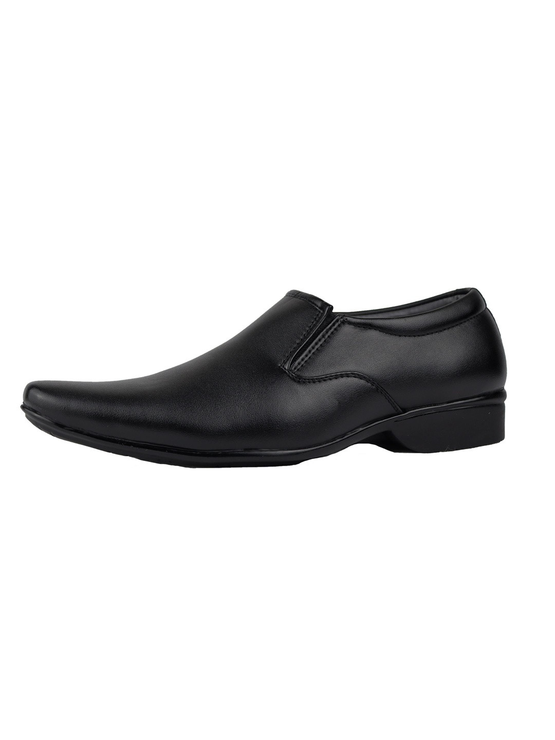 HikBi Men Leather Antiskid Stability Formal Slip-On Shoes