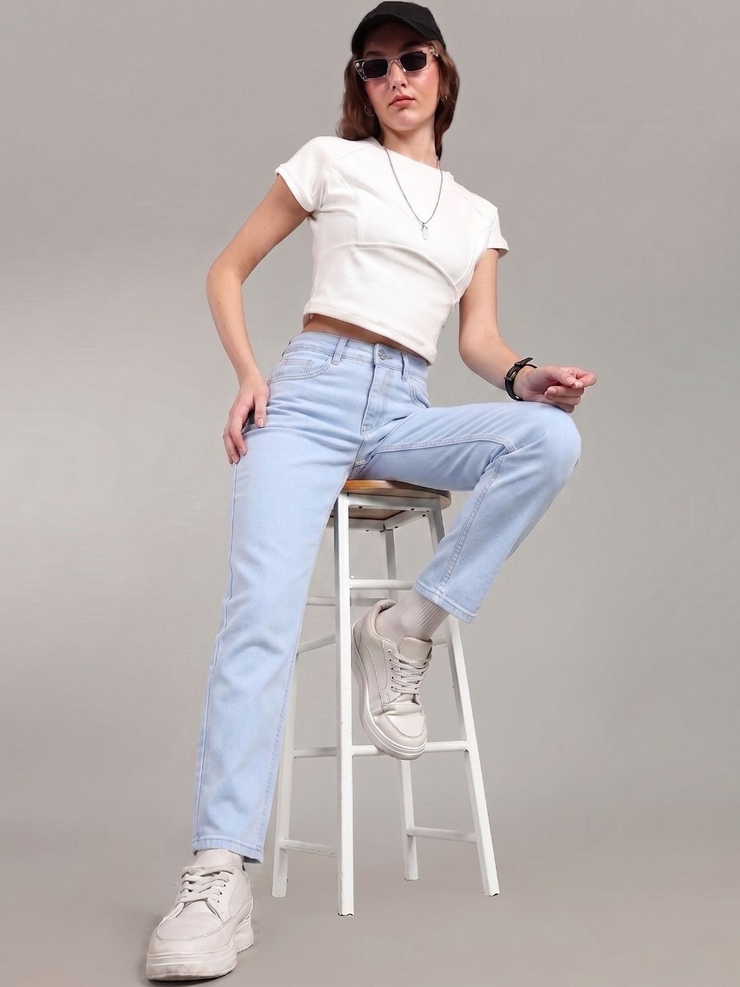 zayla Women Comfort High-Rise Stretchable Jeans