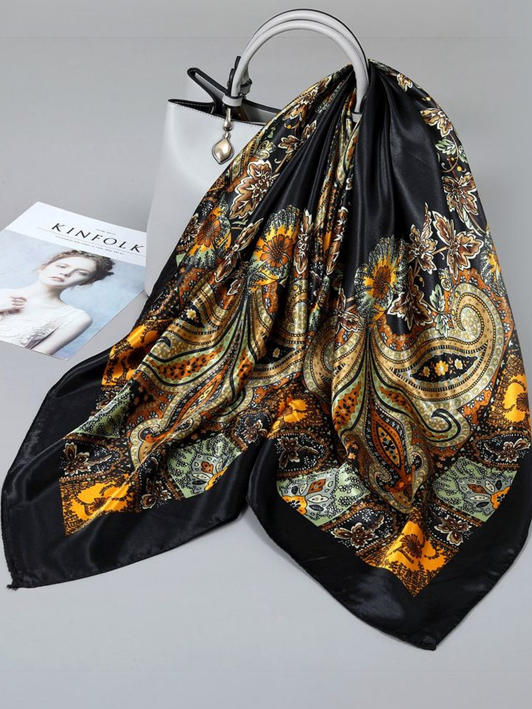 QUECY Women Printed Scarf