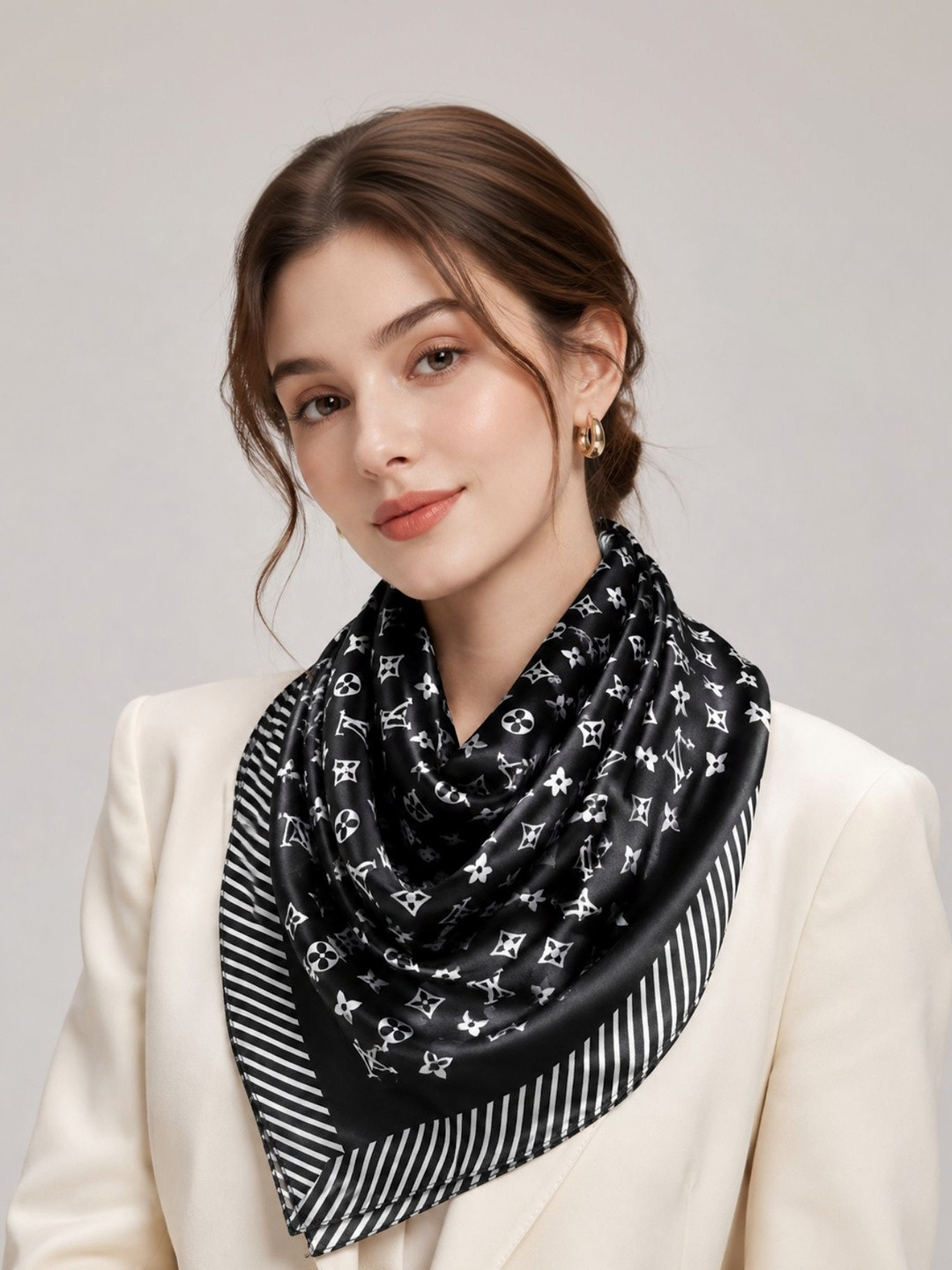 QUECY Women Printed Scarf