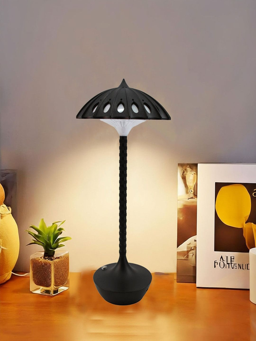 ELARE Multicoloured Metal Contemporary Abstract Shaped Table Lamp