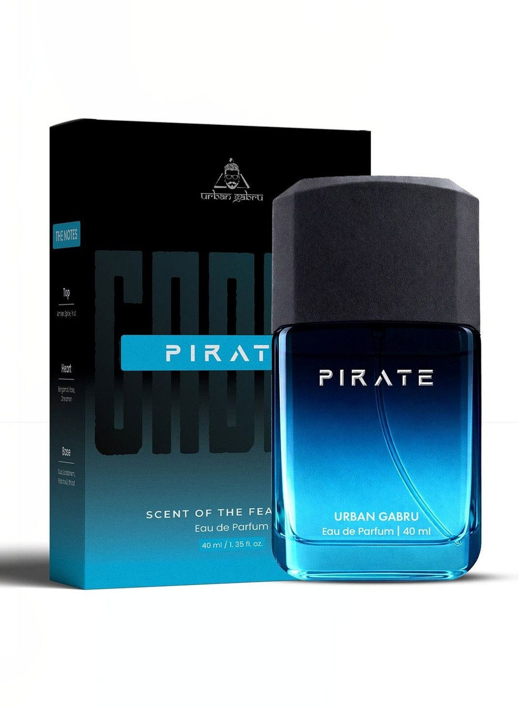 URBANGABRU Men Pirate Eau De Perfume - 40 ml