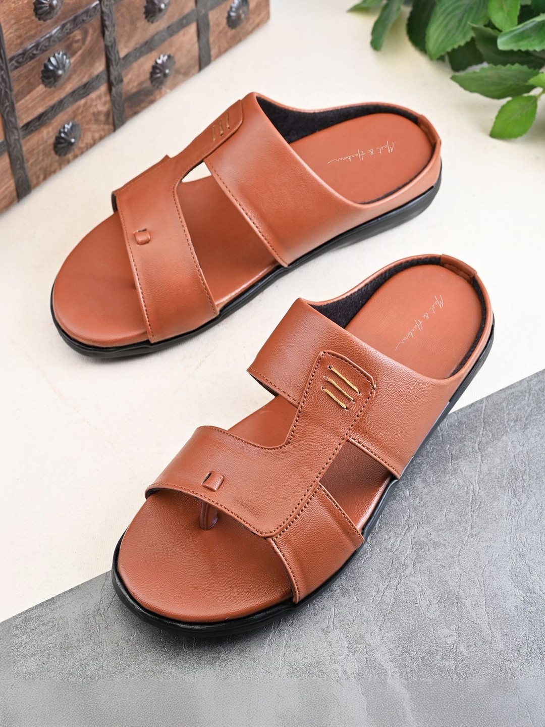 Mast & Harbour Men Shoe-Style Sandals