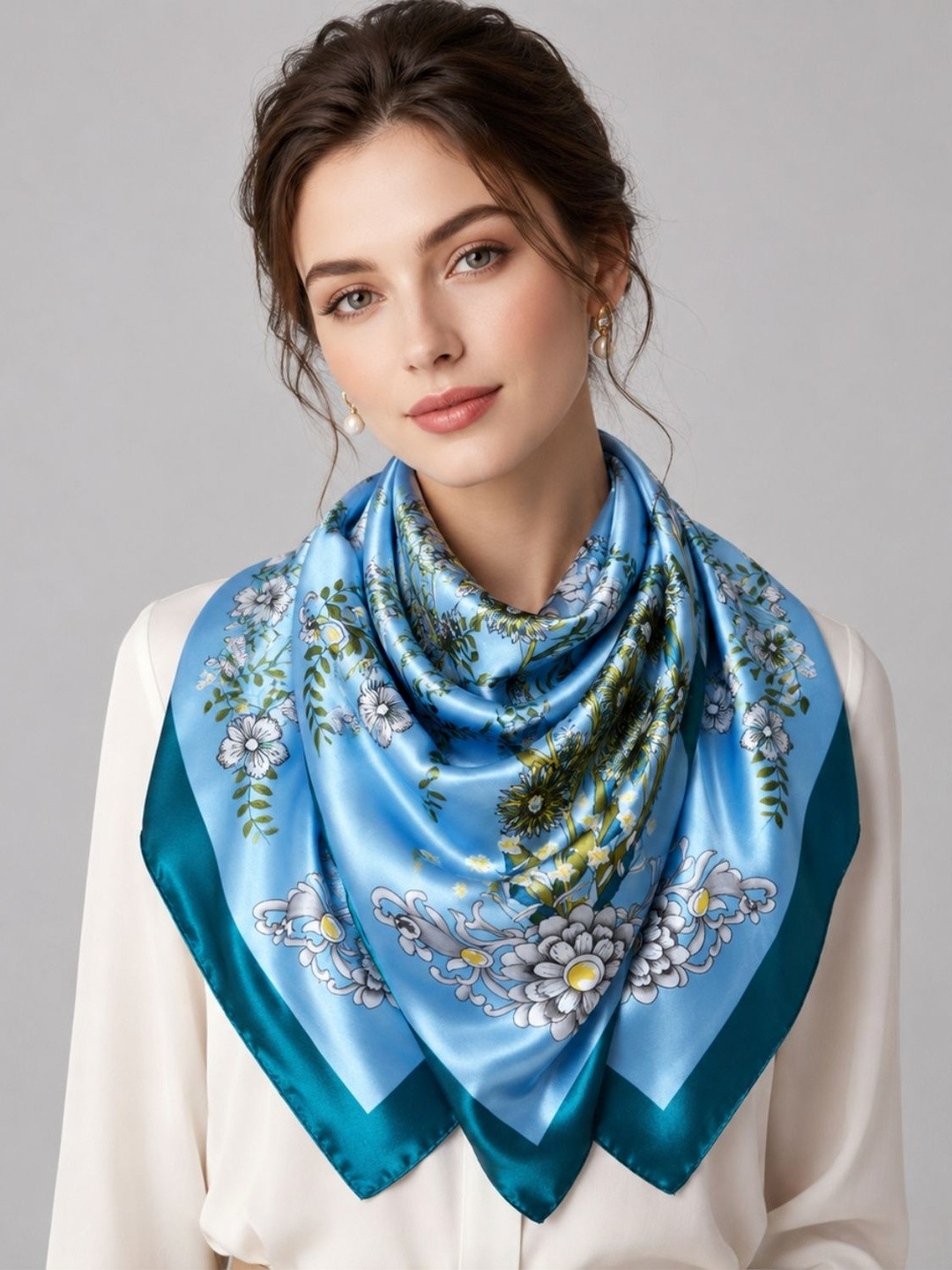 QUECY Women Printed Scarf