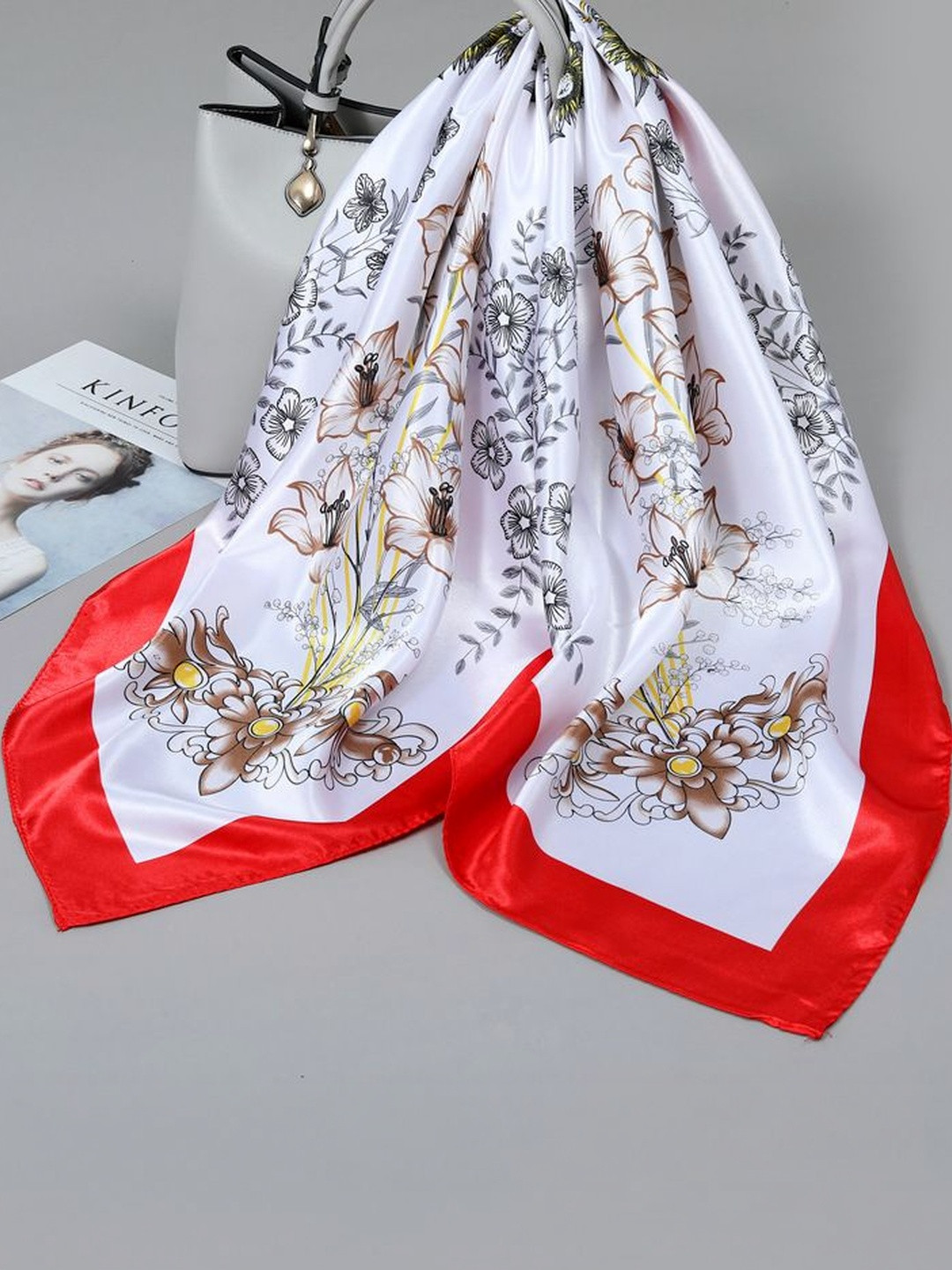QUECY Women Printed Scarf