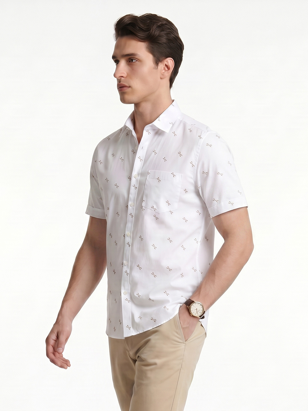 Integriti Geometric Printed Casual Shirt