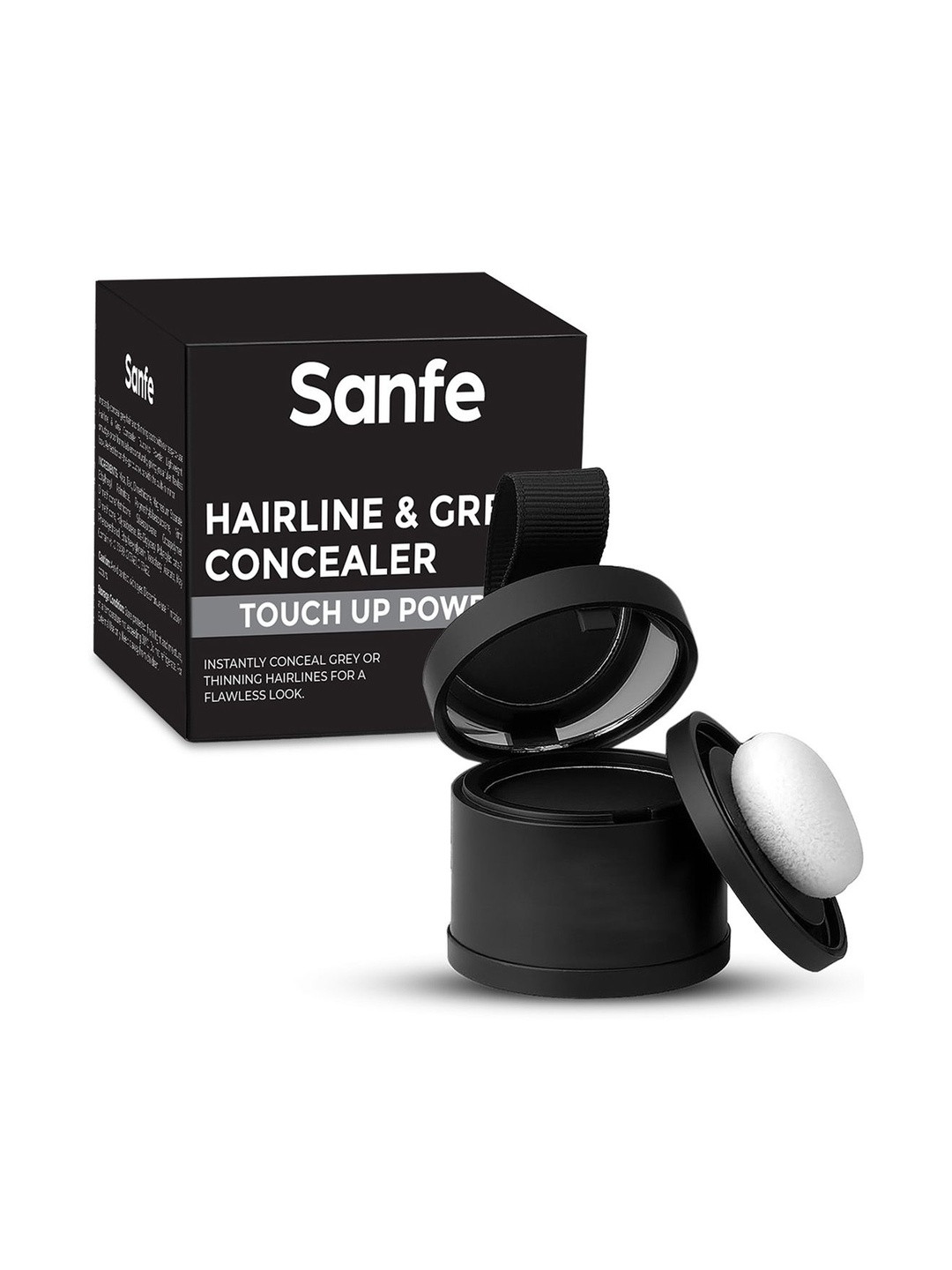 Sanfe Root Cover-Up Powder Conceals Hair Loss & Grays Concealer- 317 g- Grey