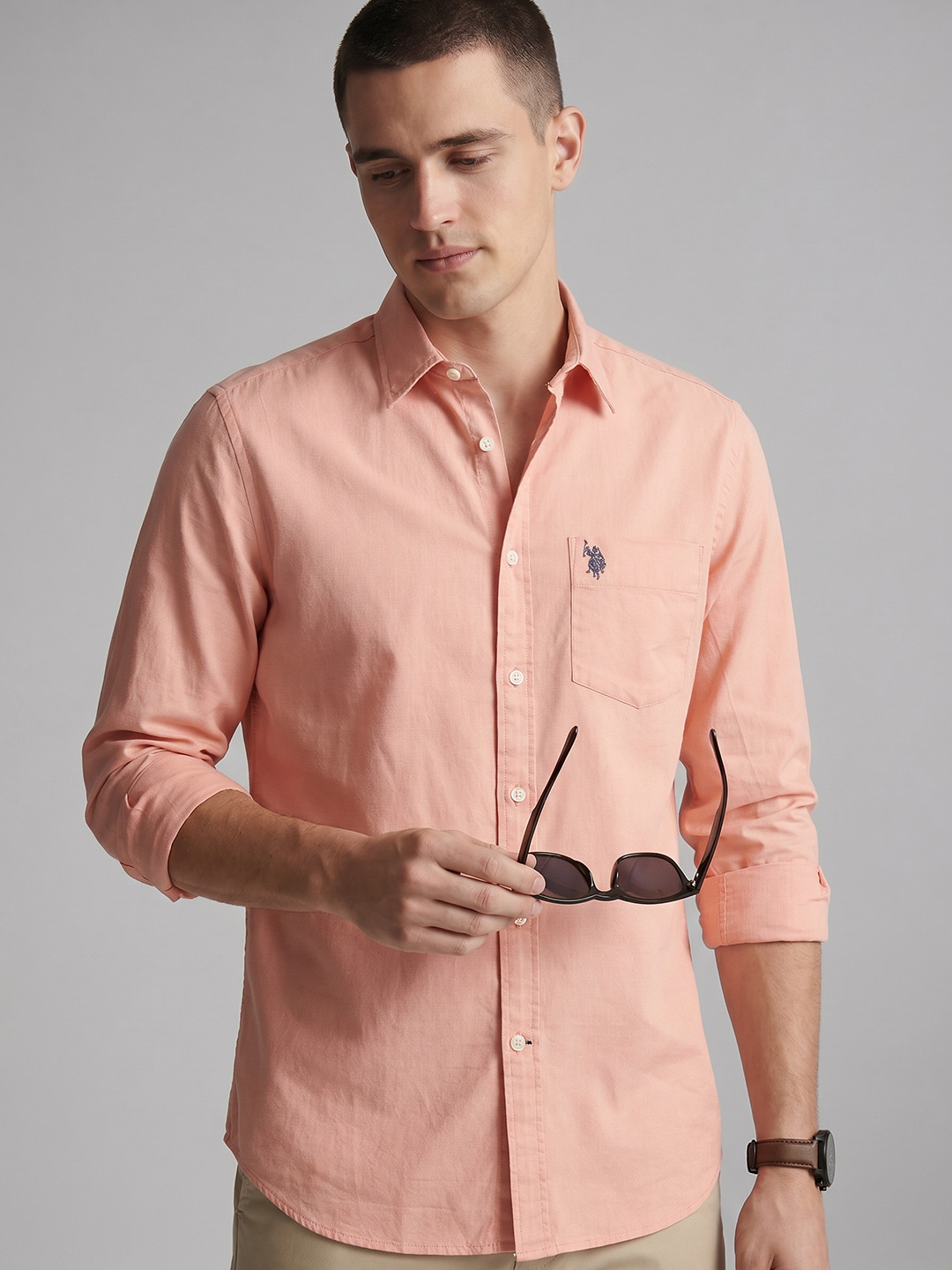 U.S. Polo Assn. Tailored Fit Casual Shirt