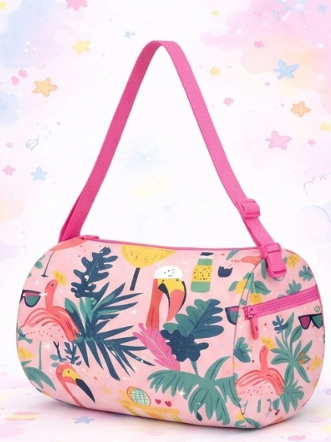 Bagveda Printed Medium Sports or Gym Duffel Bag
