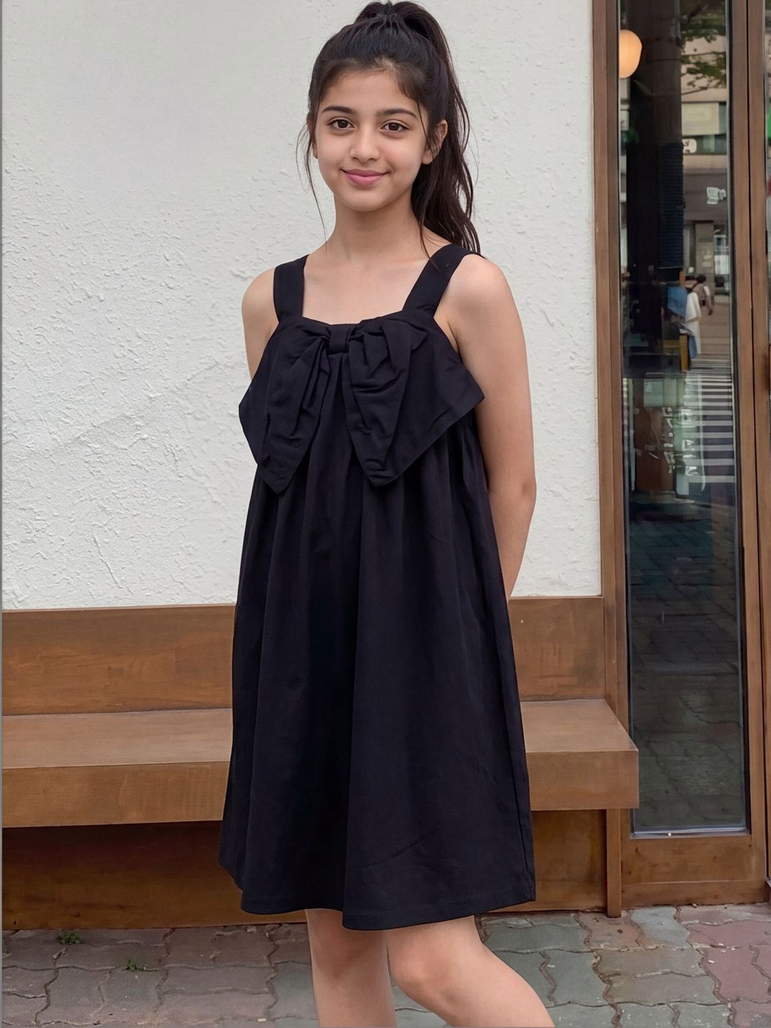 Lil Tomatoes Cotton A-Line Dress