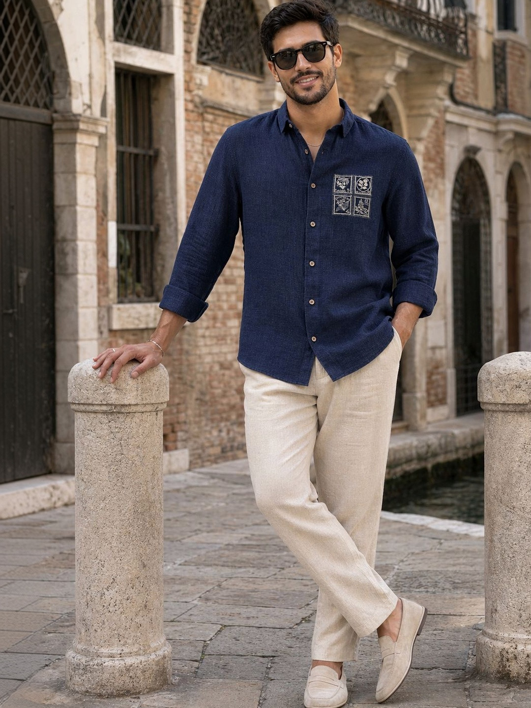 HAMPTONS Men Casual Shirt