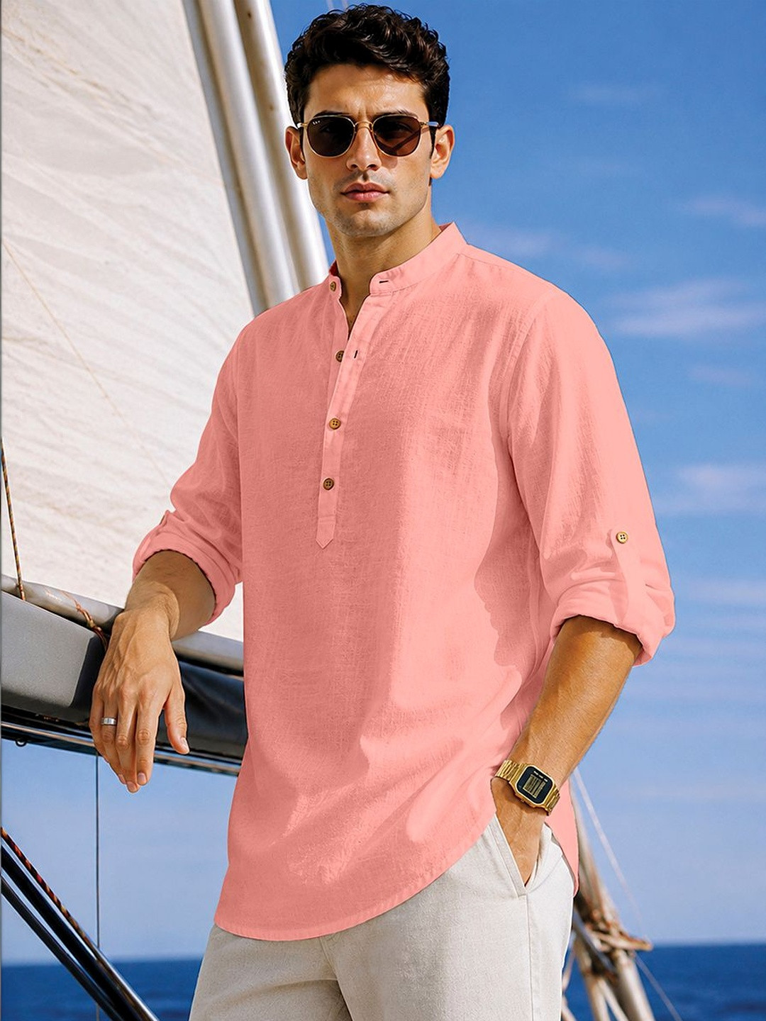 CLOTHING VEDA Men Kurta