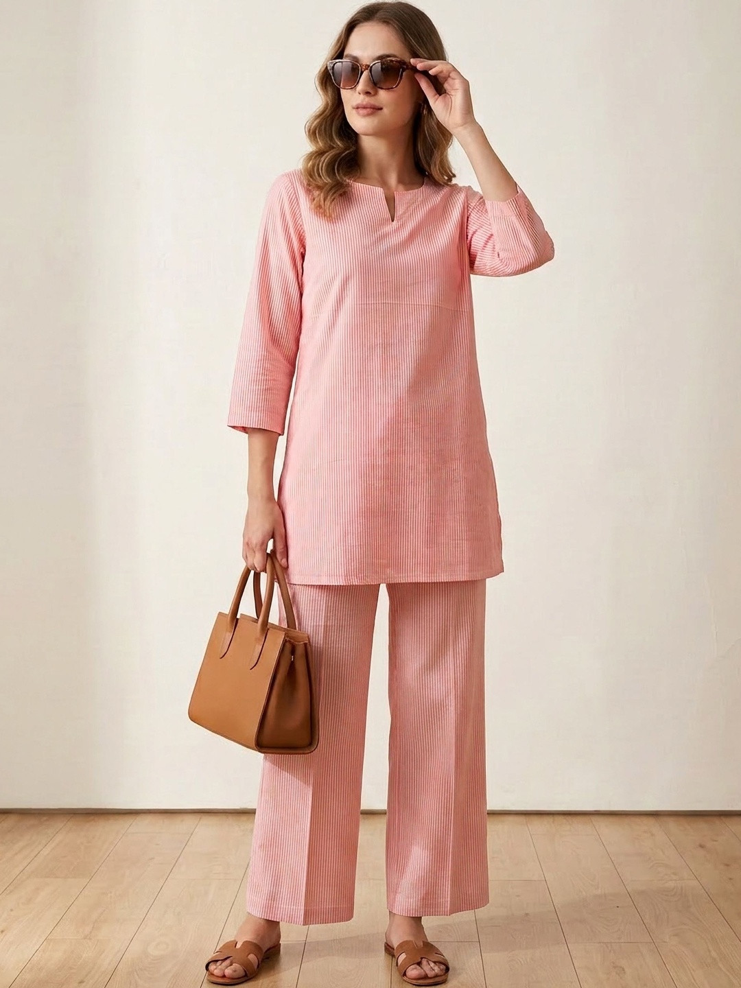 Kirrin Women Striped Night suit
