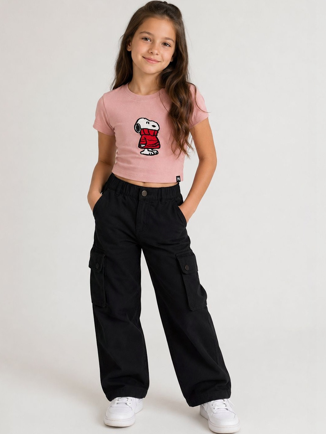 YK X Minute Mirth Girls Printed T-shirt