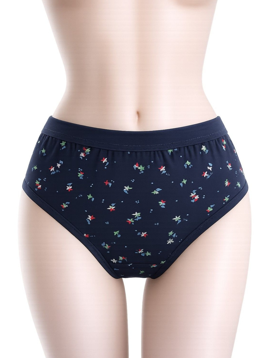 Sigma City Women Pack of 3 Printed Assorted Cotton Basic Briefs
