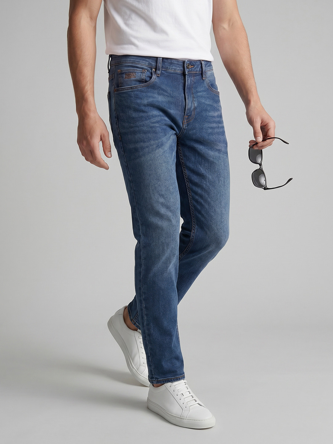U.S. Polo Assn. Denim Co. Men Cole-Cropped Fit Jeans