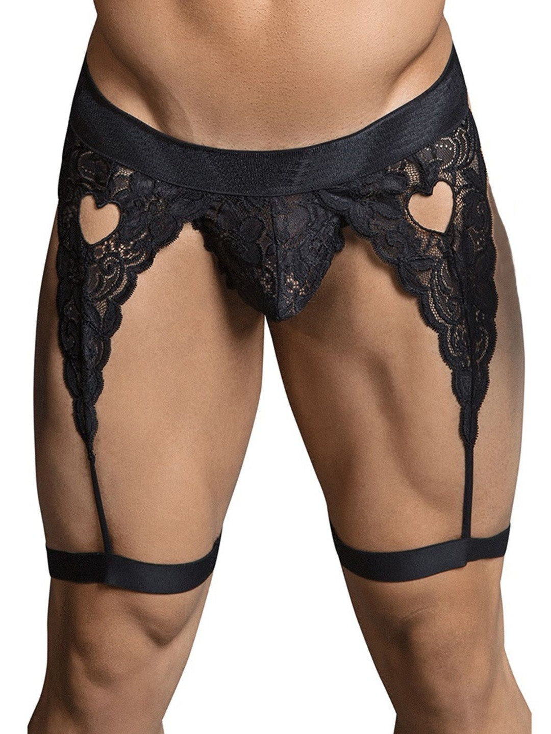 Flirty touch Men Self Design Lace Thongs