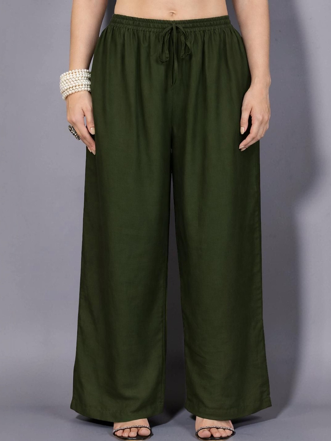 KALINI Women Ethnic Palazzos