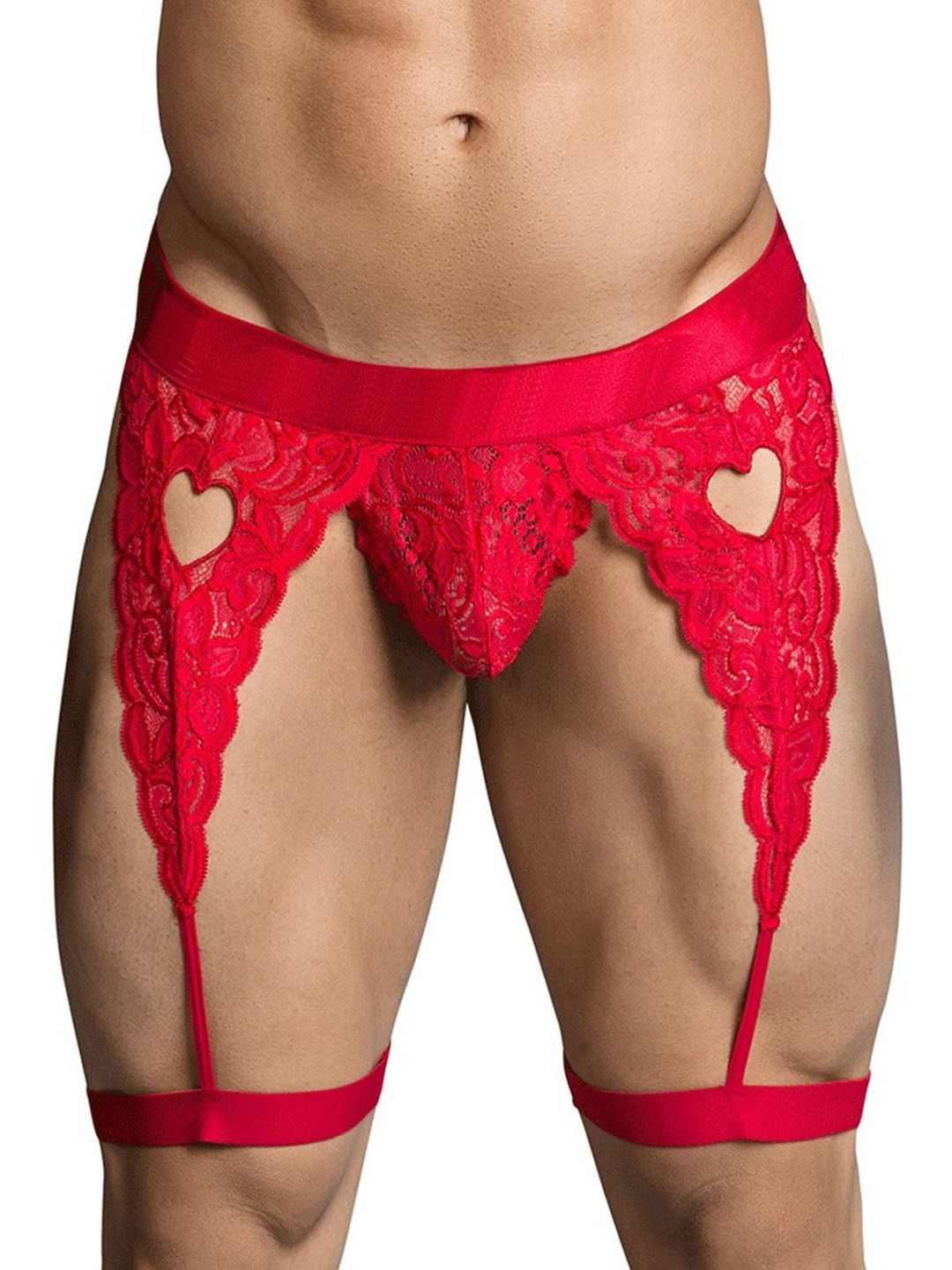 Flirty touch Men Self Design Lace Thongs