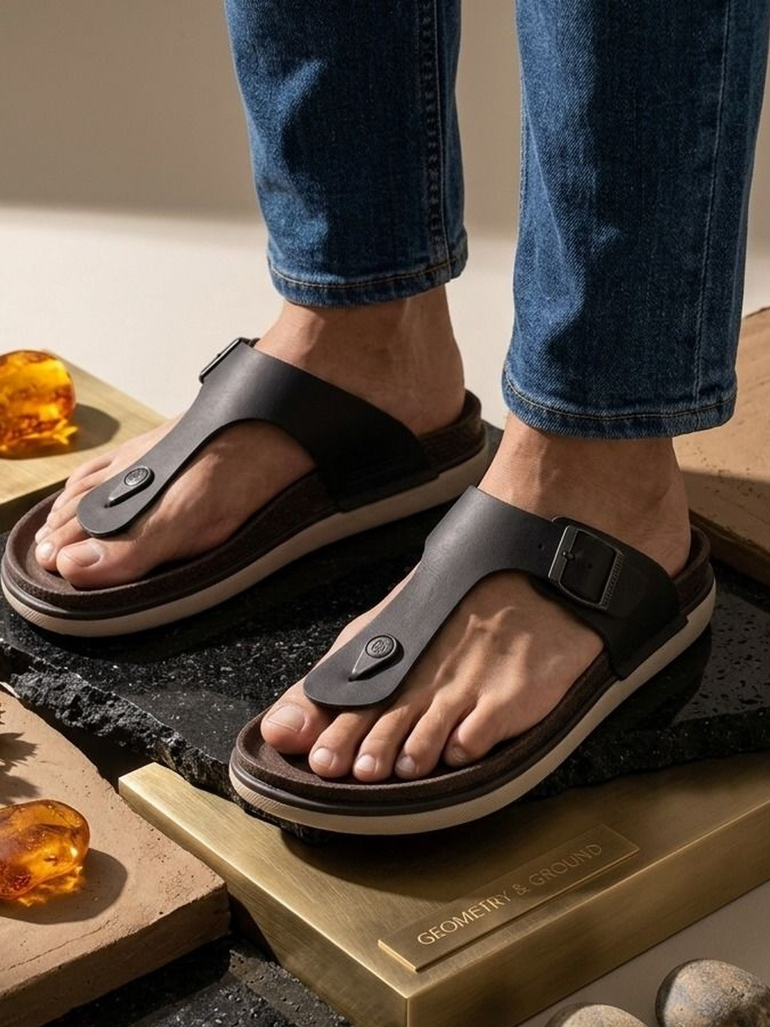 JK Port Men Thong Flip-Flops