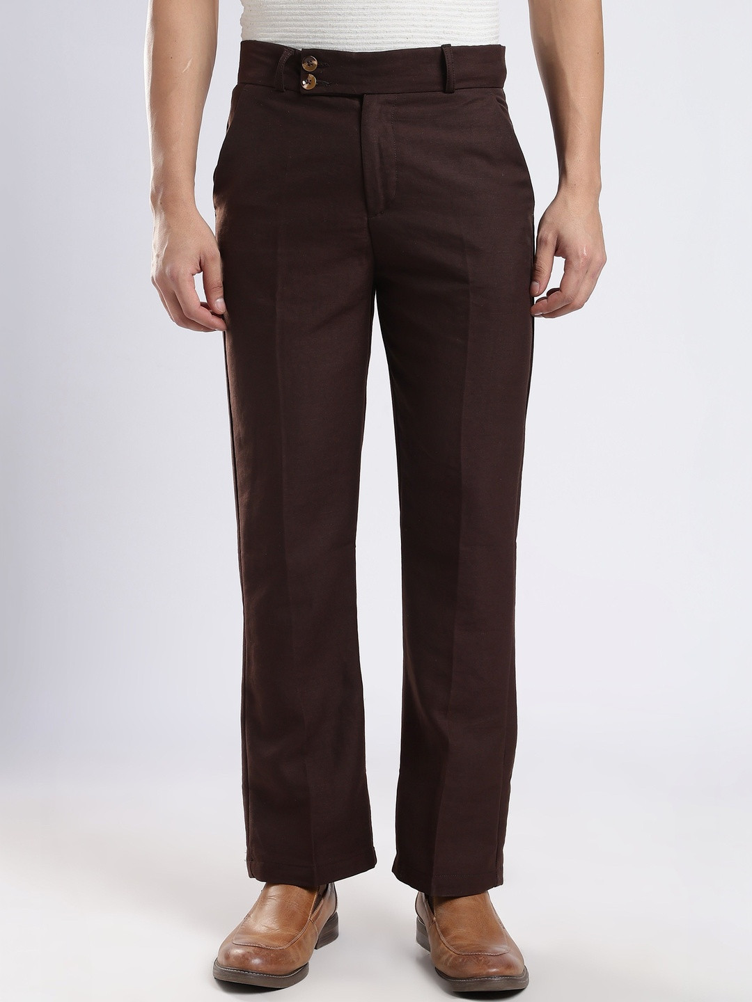 THE BEETEL HOUSE Men Relaxed Trousers