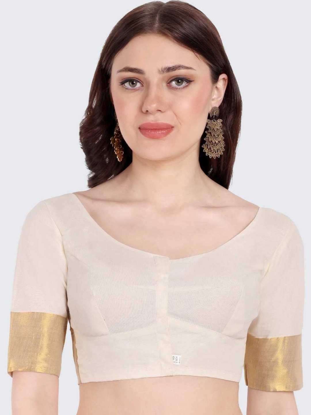 JISB Solid Saree Blouse