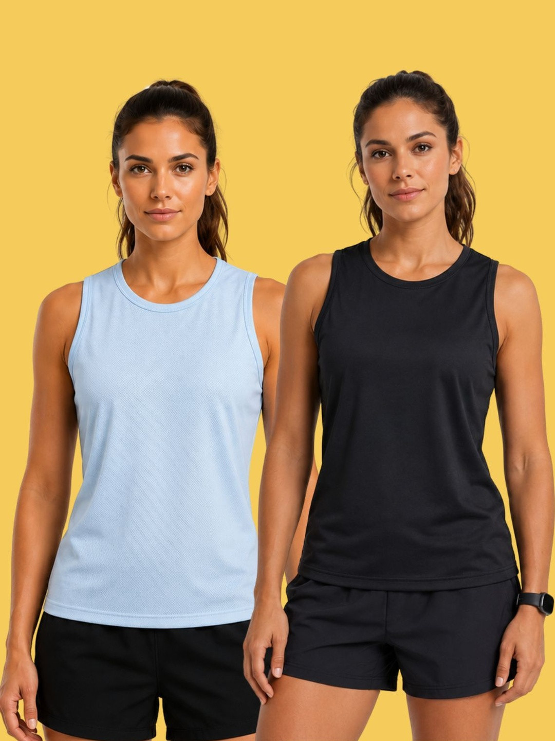 BAESD Pack of 2 Gym Vest