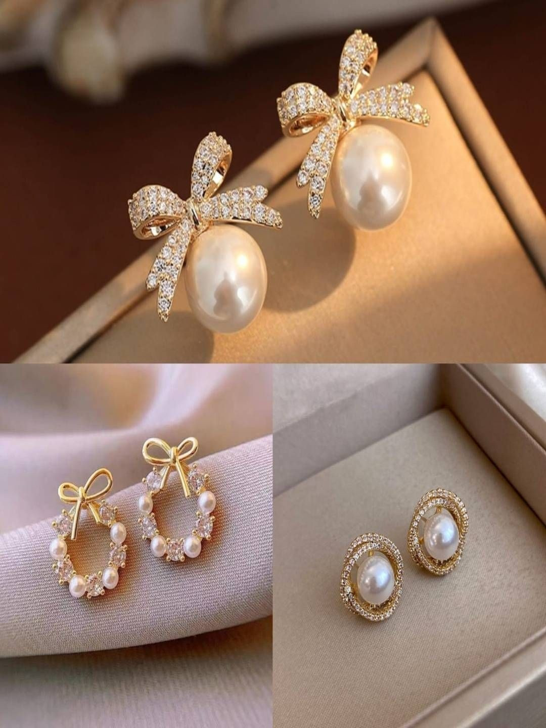 ARK JEWEL Geometric Studs Earrings