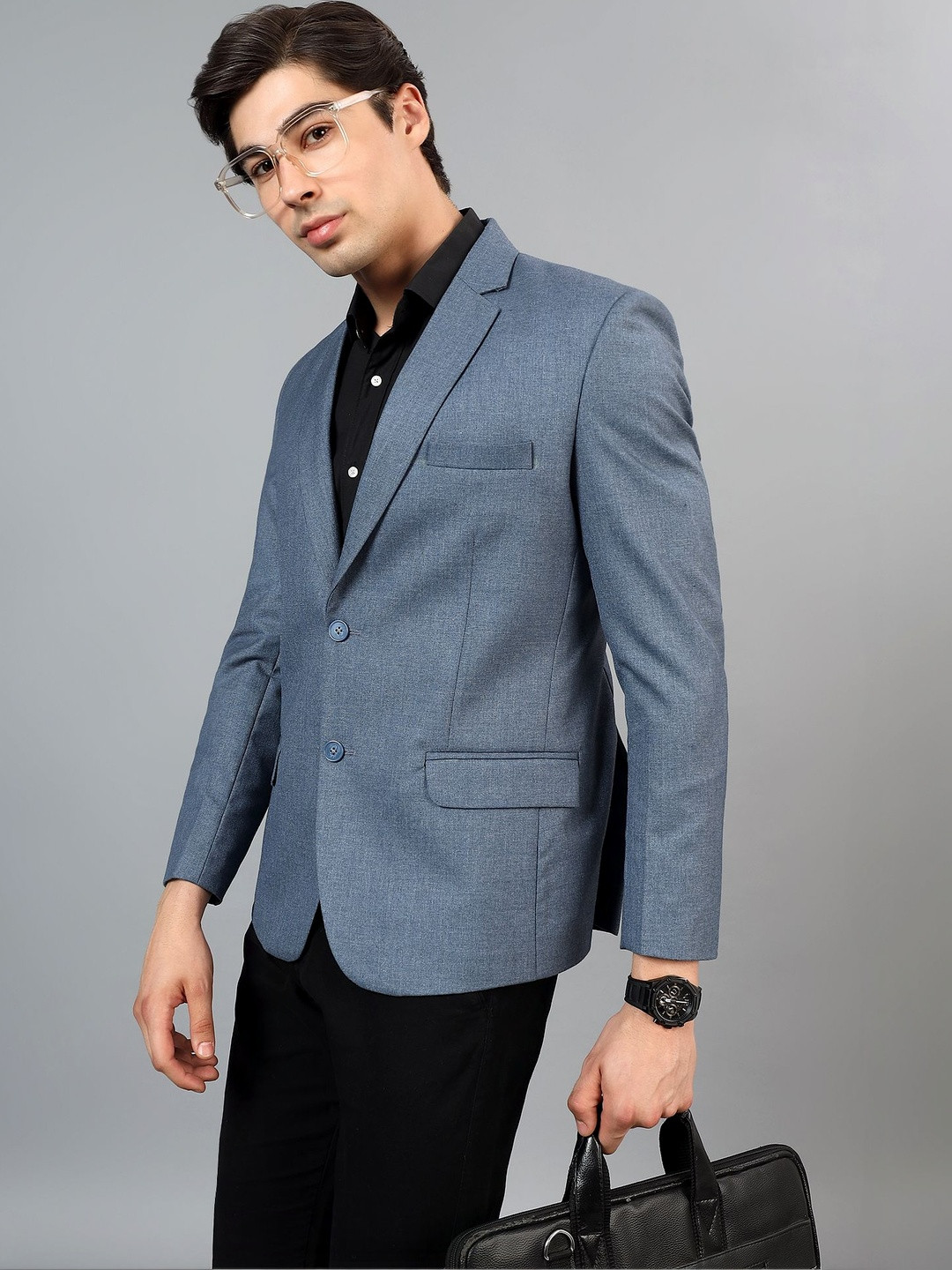 Rb rajniti Blazer Slim-Fit Single Breasted Blazer