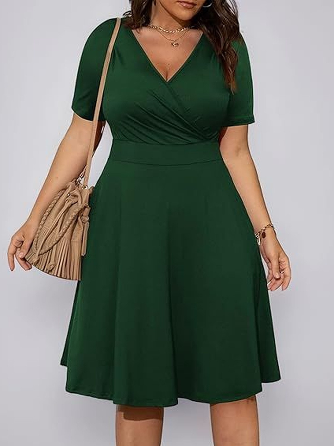 Samsara Couture Fit & Flare Dress