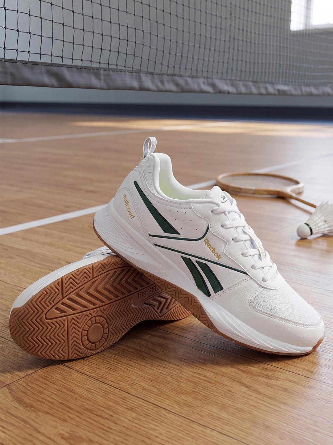 Reebok Multi Court Men Lace-Ups Badminton Sports Shoes