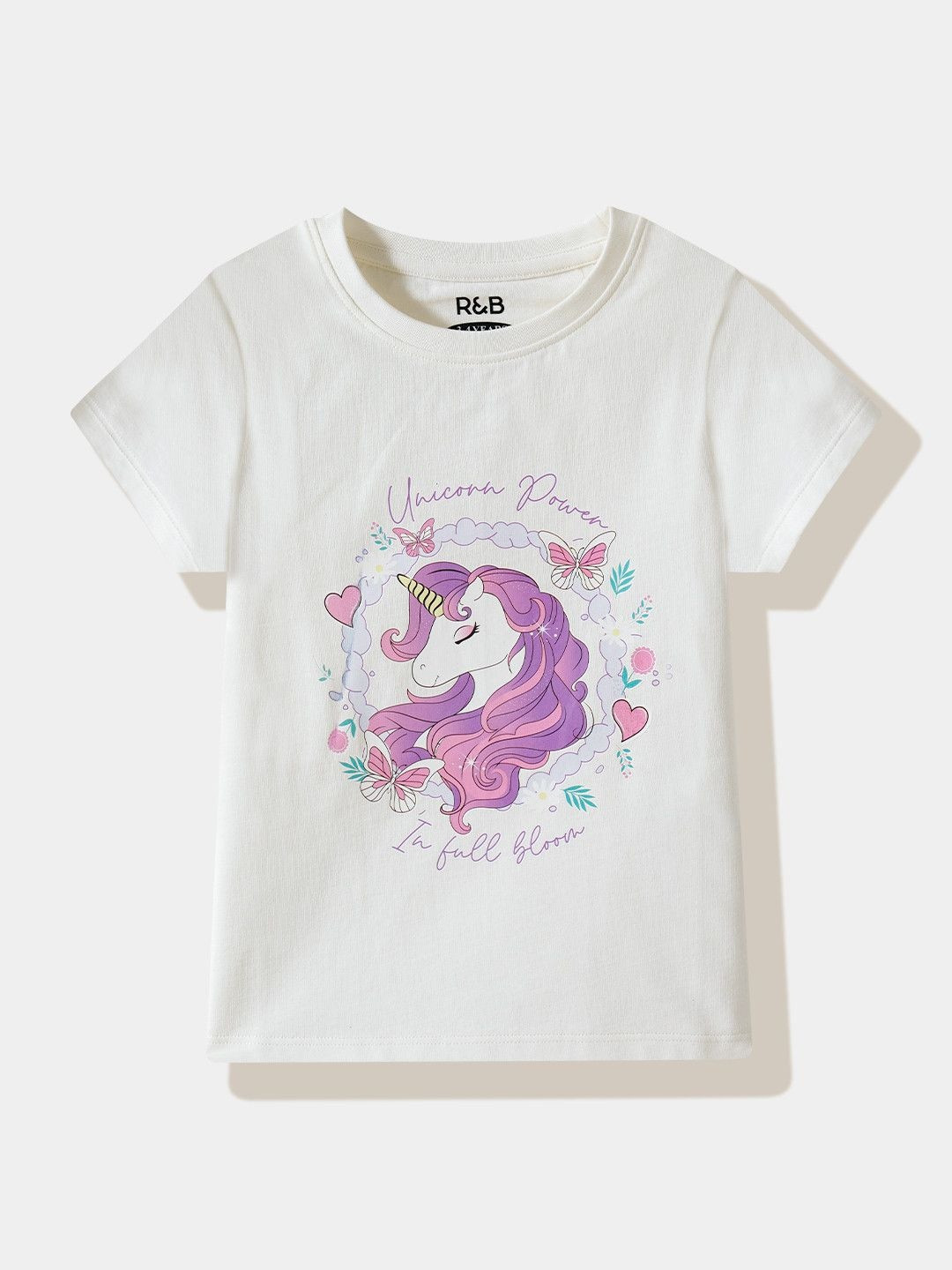 R&B Girls Printed T-shirt