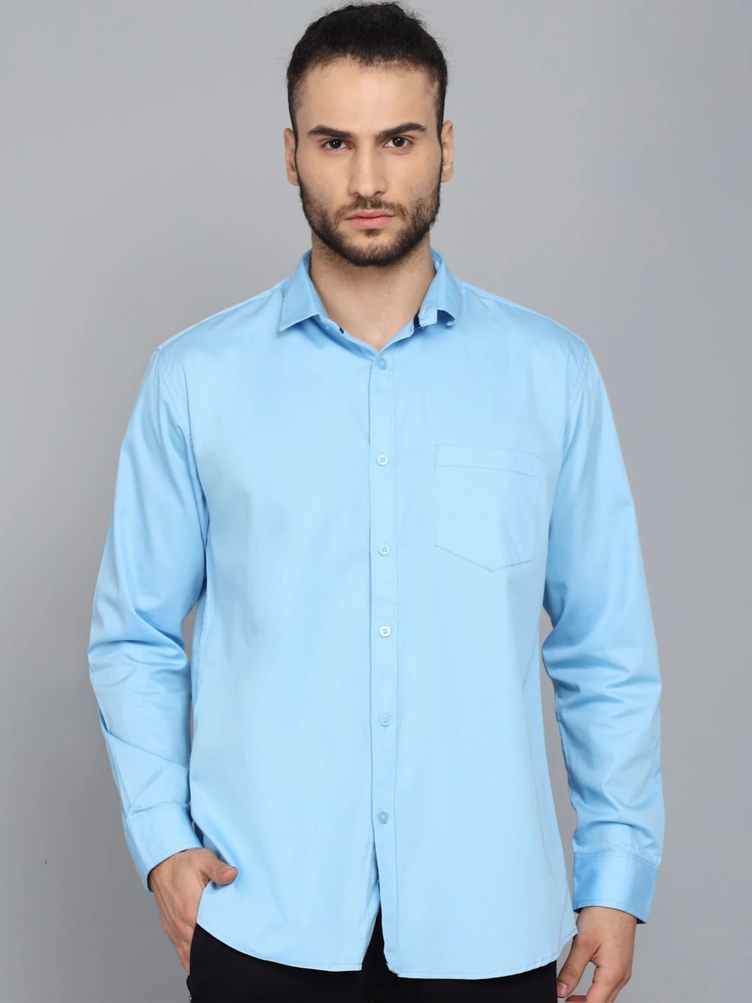 kibit Men Slim Fit Casual Shirt