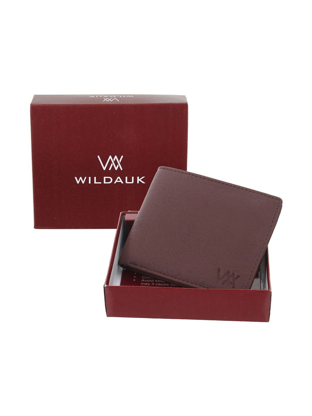 WILDAUK Men Textured PU Two Fold Wallet