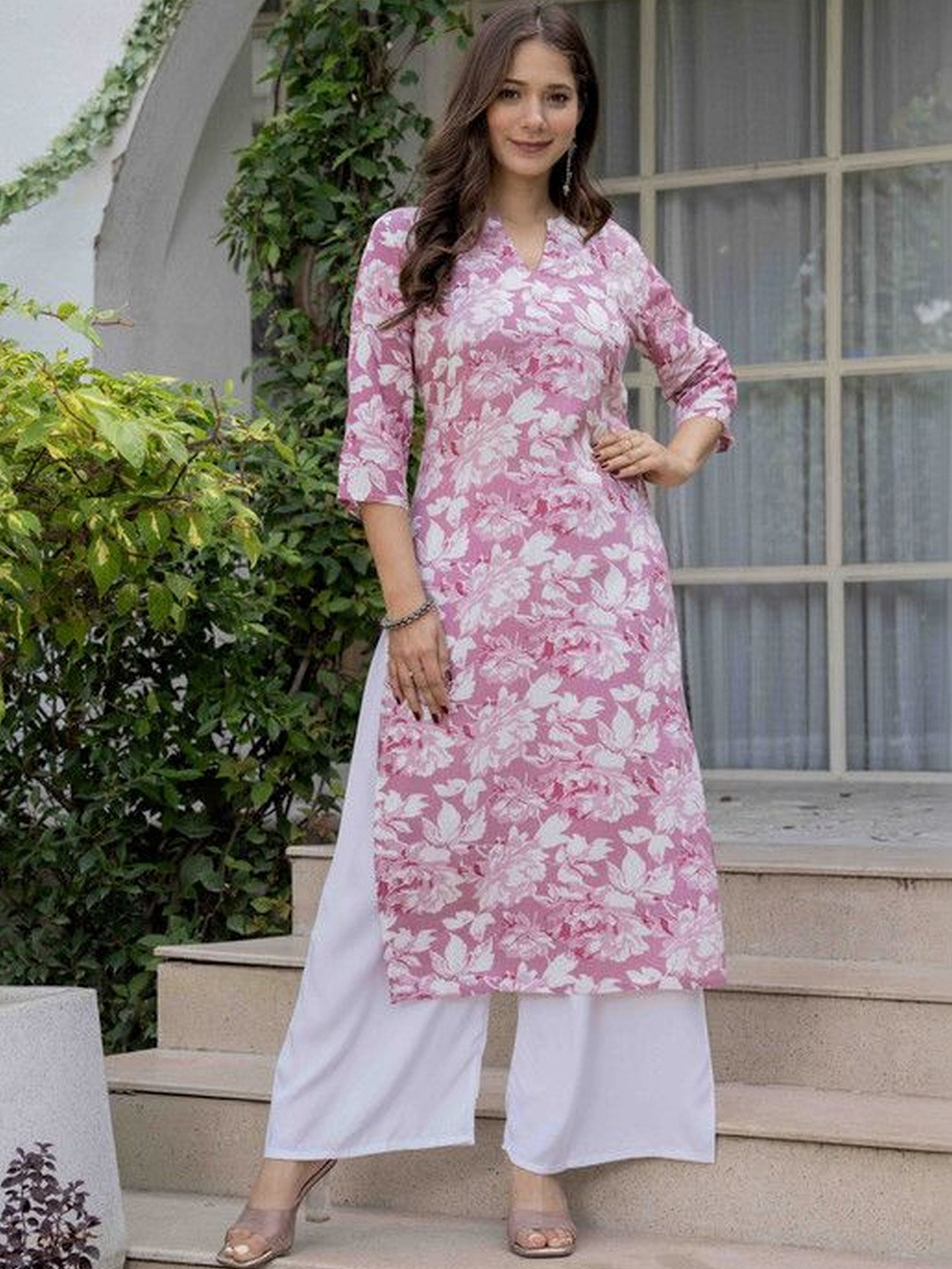 FABZARI Women Floral Printed Floral Kurta
