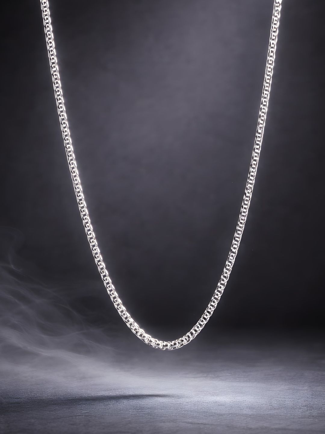 Mesmerize Men Silver-Plated Chain